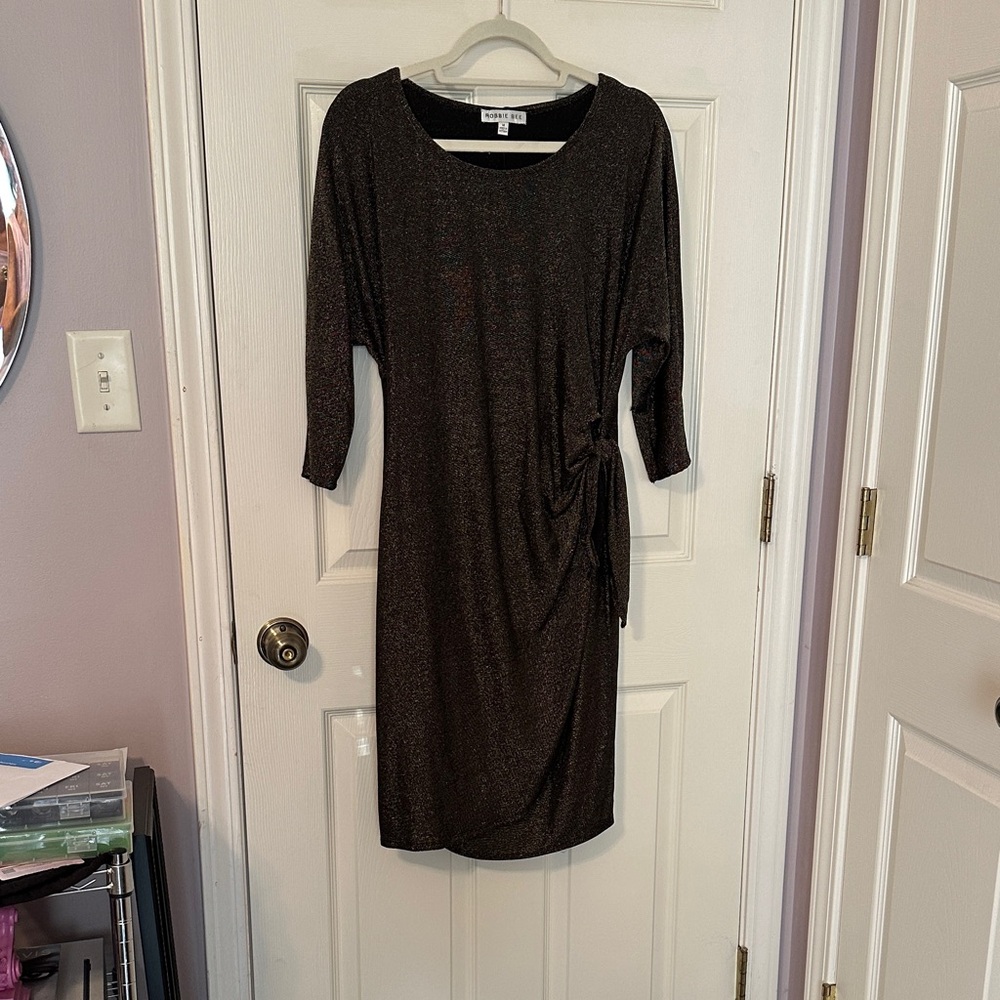 Chic Black Long Sleeve Dress